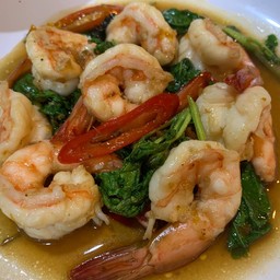 กะเพรากุ้ง