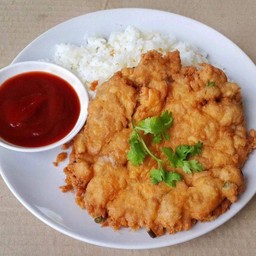 ข้าวไข่เจียวหมูสับ