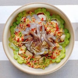 Raw Shrimp with Spicy Fish sauce