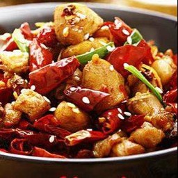 香辣鸡  ไก่หอมผัดเผ็ด