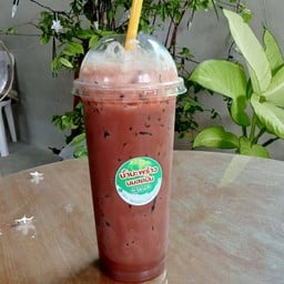 หมึกสดย่าง &ไอศกรีมกะทิสด กะลามะพร้าว