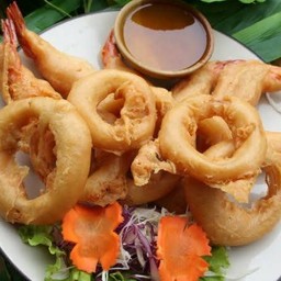 หมึกชุบแป้งทอด