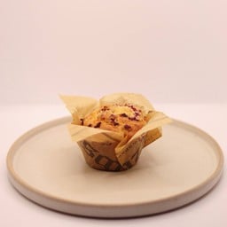 Raspberry White Choco Muffin