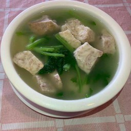 青菜芋头汤  ซุปเผือกผักกาด