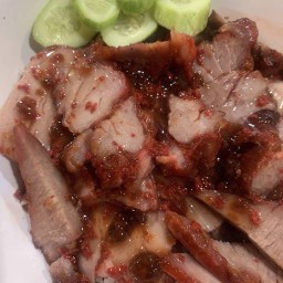 ข้าวหมูแดง ก๊วยเตี่ยวหมูต้มยำ วุฒากาศ