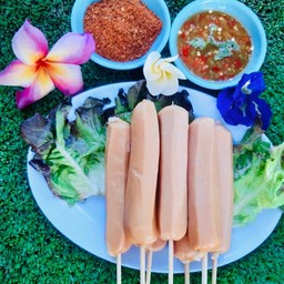 ไส้กรอกหนังกรอบ
