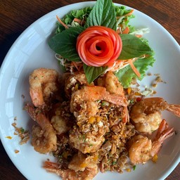 กุ้งคั่วพริกเกลือ