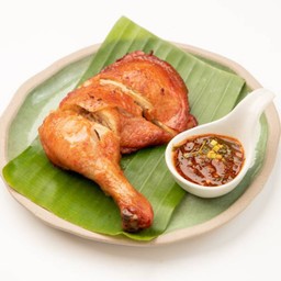 ไก่ย่างหนังกรอบจิ้มแจ่ว IS AN