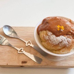 ปังอุ่นร้อนสังขยาชาไทย