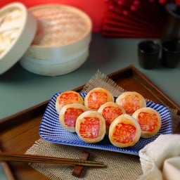 เปีี๊ยะถั่วไข่ 1ชิ้น