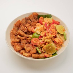 ส้มตำทอดหมูกรอบ