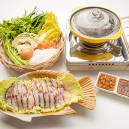 ปลาจุ่มแซ่บชุดใหญ่(3-4ท่าน)