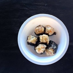 ชุดขนมจีบไก่ห่อสาหร่าย