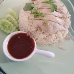 ข้าวมันไก่+น้ำซุป