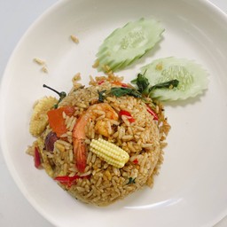 ข้าวผัดขี้เมาคลุก