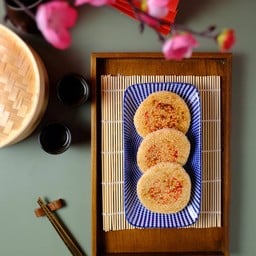 เปี๊ยะแบนผิวส้ม (แพ็ค)