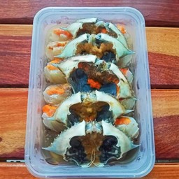 ปูม้าไข่ดองน้ำปลากวน