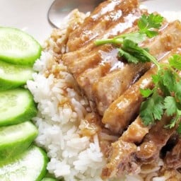ข้าวห่อหมกย่าง และน้ำปั่น ตลาดเอซี สายไหม
