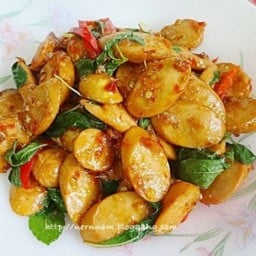 นายเค ตามสั่ง&กะเพราแซ่บ35บ. ข้าวขาหมู ซ.วัดกำแพง วัดกำแพง