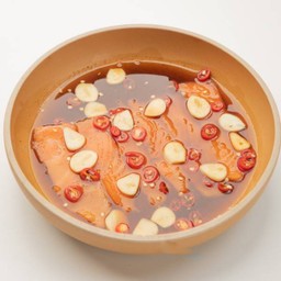 แซลมอนดองน้ำปลาร้าISAN