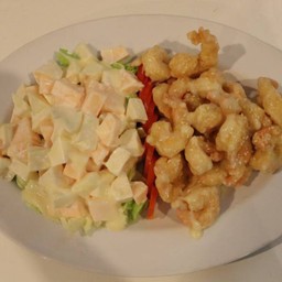 กุ้งสลัดผลไม้ LM