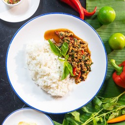 ข้าวกระเพราหมู
