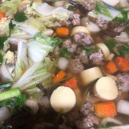 ต้มจืดเต้าหู้หมูสับ