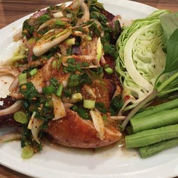 ลาบไก่ย่าง