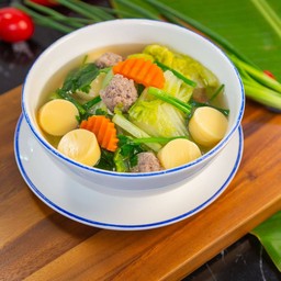 ต้มจืดเต้าหู้ไก่สับ