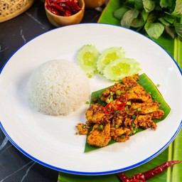ข้าวไก่ผัด 3 K