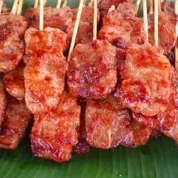 หมูปิ้งนมสด5บาท byเปา