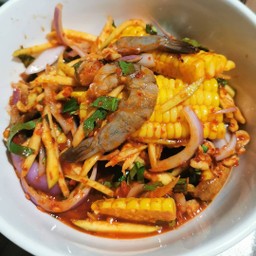 ยำกุ้งสด