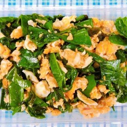 ใบเหลียงผัดไข่