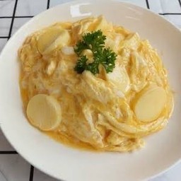 ข้าวไข่ข้นเต้าหู้ไข่