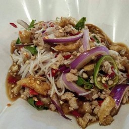 ยำซั่วหมูสับ