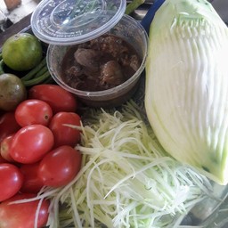 ส้มตำปูปลาร้า