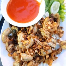 ไส้ตันทอดกระเทียม