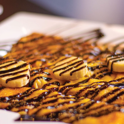 โรตีกล้วย+ช็อคโกแลต (ใส่ไข่)