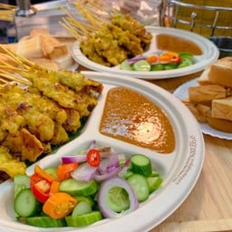 หมูสะเต๊ะ ชุด 50 ไม้