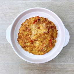 ไข่เจียวแหนม ไม่มีข้าว