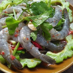 กุ้งแช่น้ำปลา