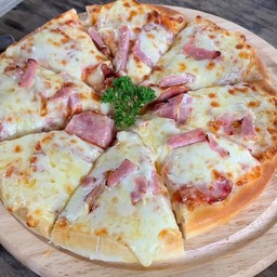 พิซซ่าชีสทะลักตลาดโกสุม