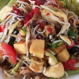 ตำป่าบีบเส้นสด