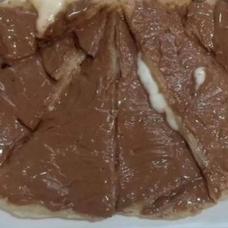 โรตี กลมนุ่ม นูเทลล่า ชีส