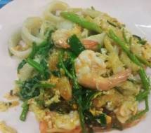 สุกี้แห้งทะเล