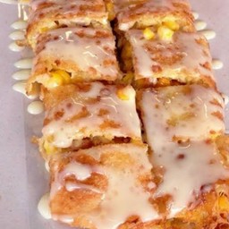 โรตี ไข่ ข้าวโพด