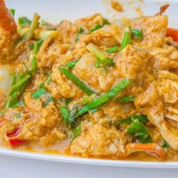 ข้าวราดผัดผงกระหรี่