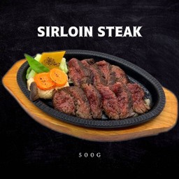 sirloin steak 500g