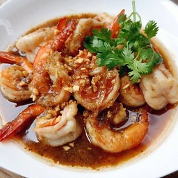 กุ้งกระเทียม