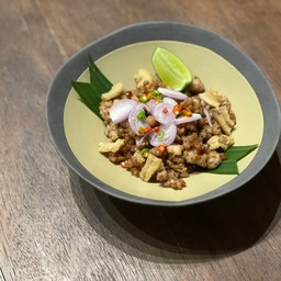 หมูสับปลาเค็มทรงเครื่อง